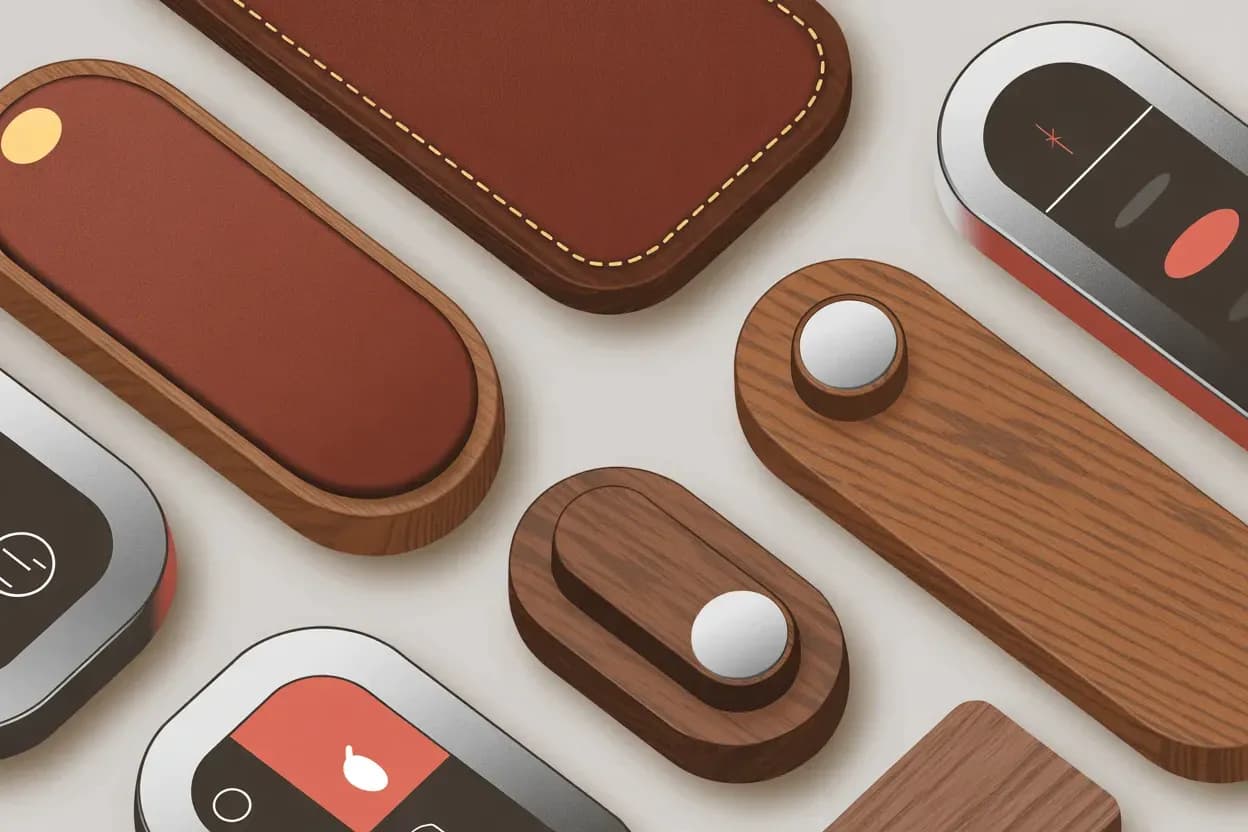 Skeuomorphisme retour