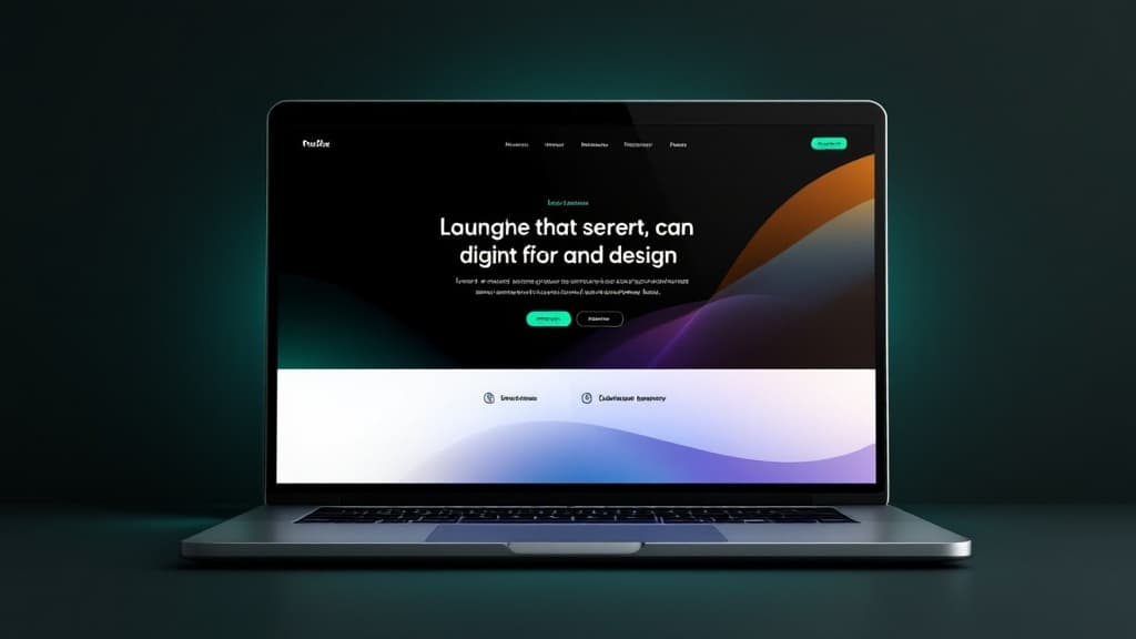 Aperçu d'un site web moderne créé par ConsilioWEB