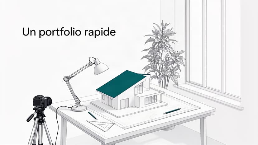 Création de site internet pour architecte : un portfolio rapide et des demandes qualifiées