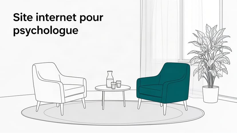 Création de site internet pour psychologue : budget, cabinet, rendez-vous et confidentialité