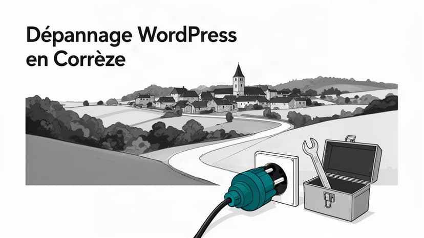Dépannage WordPress en Corrèze : les pannes courantes et quand appeler un professionnel
