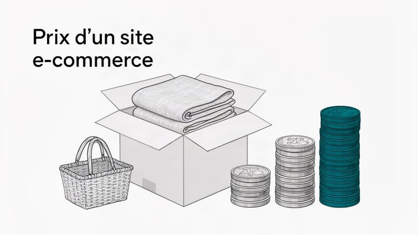 Prix d'un site e-commerce pour une petite entreprise : devis détaillé et coût sur trois ans