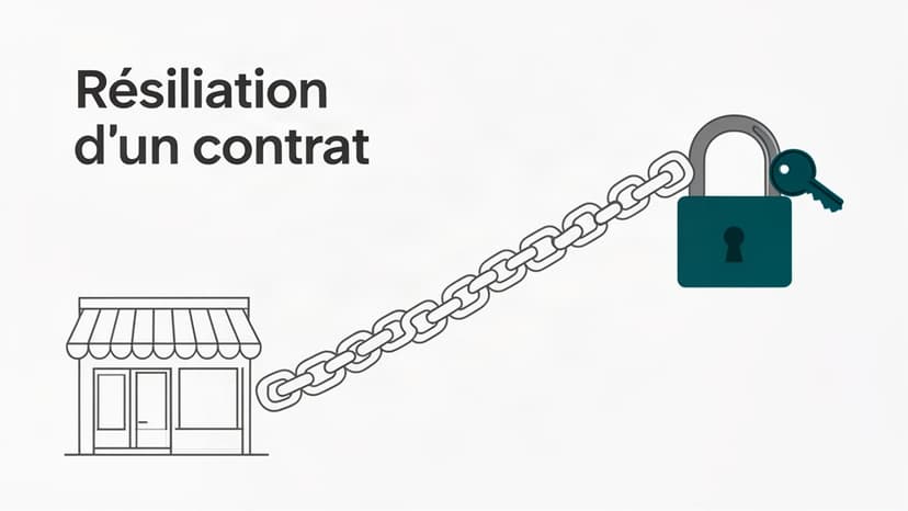 Résiliation d'un contrat de site internet : les recours d'une TPE