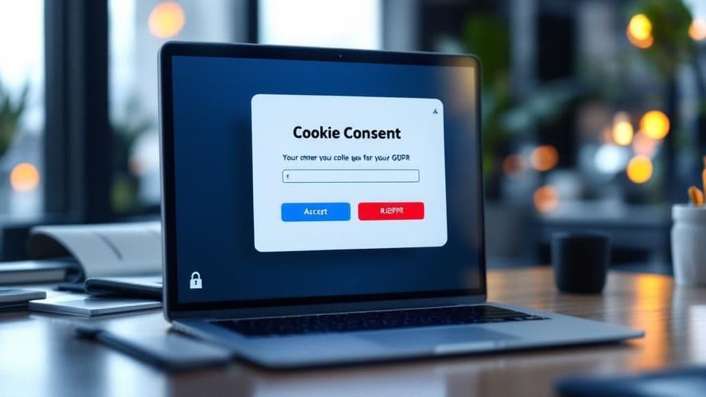 RGPD cookies bandeau consentement site web 2026