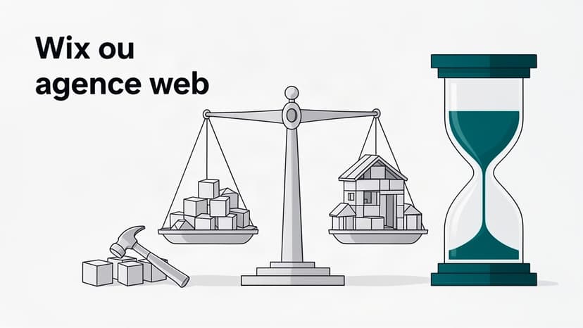 Wix ou agence web : quel choix pour une TPE sur trois ans ?